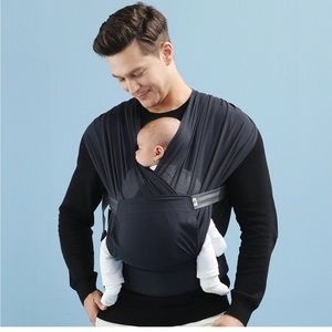 Dark charcoal baby carrier POGNAE